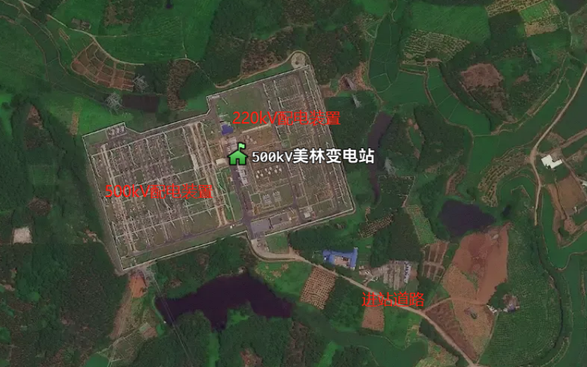 500kV美林变电站间隔扩建工程